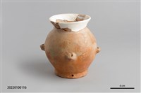 藏品(敞口球體四繫耳矮圈足罐)的圖片